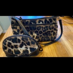 Purse and cosmetic bag by Nine West